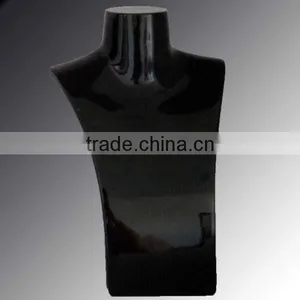 New Fashion Jewelry Necklaces Mannequin, Fiberglass Mannequin Bust for Necklace Display thumbnail-1