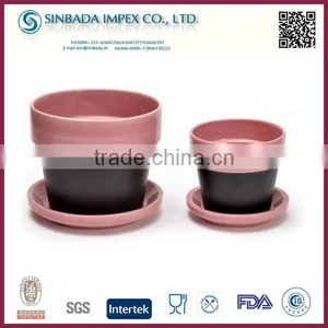 P1501P Ceramic Cheap Garden Plant Pot For Flower thumbnail-1