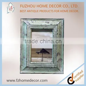 2017 Antique Finished Solid Wood Photo Frames Distressed With Colourful Painting thumbnail-6
