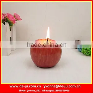 Lovely Birthday Gift Red Large Apple 3 Inch Candle Fragrance thumbnail-1