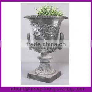 Outdoor Antique Metal Big Outdoor Flower Pots thumbnail-1