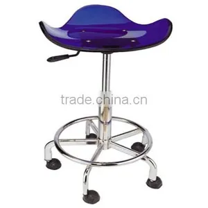Potable Movable Ottoman Stool Hydraulic Chair With Wheels Used Salon Furniture F-105A thumbnail-1