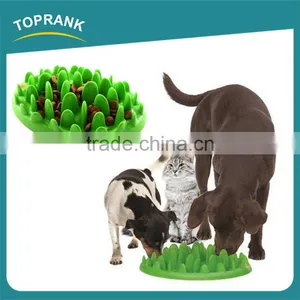 Hot Selling Cat Dog Interactive Feeder Pet Silicone Slow Feeder Bowl thumbnail-1