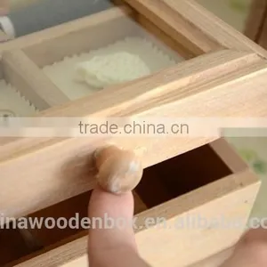 2015 Popular Customize Folding Wooden Sewing Box thumbnail-3