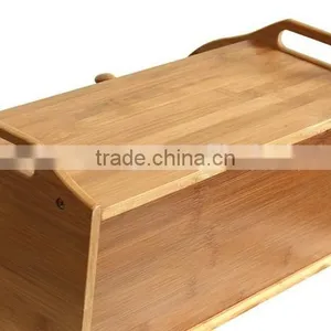 Bamboo Bread Box,kitchen Bread Box,wooden Bread Box thumbnail-2