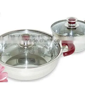 Stainless Steel Cooking Pot Set thumbnail-1