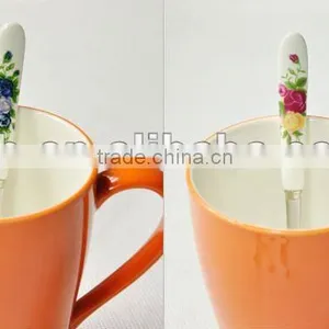 Dinnerware -Stainless Steel Ceramic Serving Spoons thumbnail-1