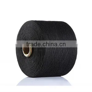 High Quality 100% Pure Black OE Open End Cotton Yarn for Mops thumbnail-2