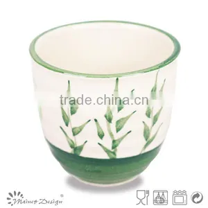2016 New Trend Green Bamboo Ceramic Tea Set,Tea Pot and Cups,Tea Pot Handle Covers thumbnail-3