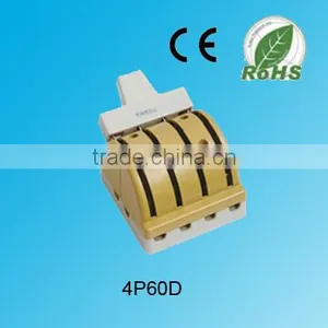 4P 60AD Double Throw Porcelain Electrical Knife Switch thumbnail-1