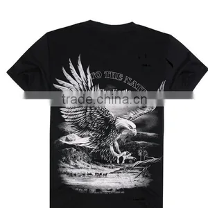 100% Cotton Tee Shirt/sublimation Cotton t Shirt, OEM Clothing/full Print t Shirt Sublimation t Shirt for Men thumbnail-2