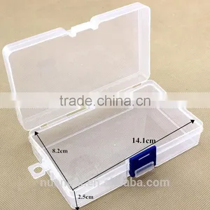 Clear Component Parts Kits Plastic Storage Box Case Without Compartment thumbnail-2