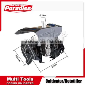 Hand Garden Tiller Cultivator Rotary Hoe Multi Tool Attachment Brand New thumbnail-1