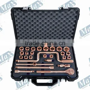 Non Sparking Socket Set 1/2" Drive (28 Pcs Set) thumbnail-1
