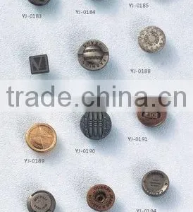 KMJ-2113 Professional High Quality Metal Clothed Snap Buttons thumbnail-1
