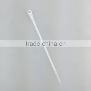 Fabric Nylon Soft Thin Plastic Cable Fasteners Wire Tie Straps Cableties Wraps Strip thumbnail-1
