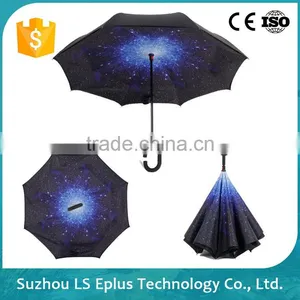 Custom Logo New Invention 190Tpongee Umbrella thumbnail-1