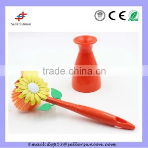 2015 New Plastic Brush With Sunflower Design thumbnail-4