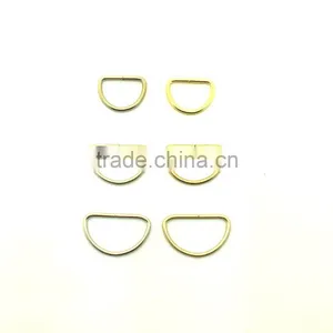 Nickel Finish Metal D Ring / Metal Hardware Ring / Steel Rings thumbnail-6