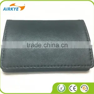 PU Leather&Metal Business Card Case Leather&Metal Business Name Card Holder thumbnail-1