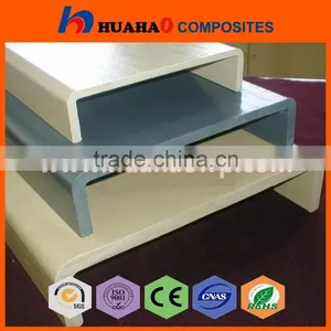 High Quality Hot Selling Fiberglass Channel Colorful UV Resistant Durable Manufacturer Fiberglass Channels Fast Delivery thumbnail-1