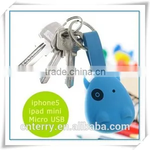 3 in 1 Usb Cable With Keychain for IPhone &Samsung thumbnail-1