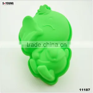 11187 Funny Animal Cake Mold Silicone Duck Mold thumbnail-1