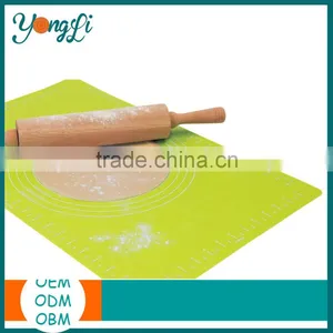 Microwavable Pastry Baking Soft Non-Stick Silicone Kneading Dough Mat thumbnail-1