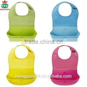 2015 Fashionable and Eco-friendly Silicone Plastic Baby Bib thumbnail-6