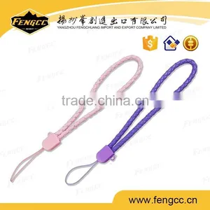 Polyester Tube Work id Card Holder Lanyard Woven Lanyard thumbnail-1