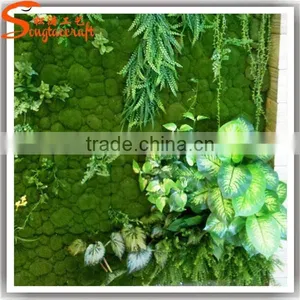 Guangzhou Songtao Supplier Artificial Green Wall Fake Plastic Green Wall thumbnail-3