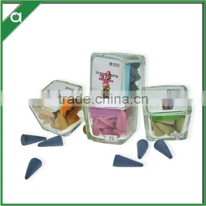 Wholesale Colorful Incense Cone With Ceramic Holder thumbnail-1