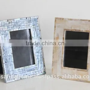 Rectangle Mother of Pearl Photo Frame thumbnail-1