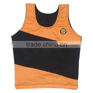 Orange and Black Rash Guards Short Sleeve Lycra thumbnail-1