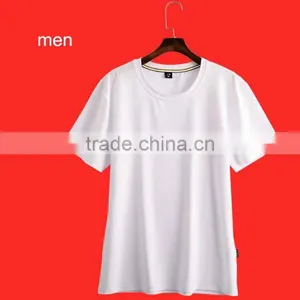 Kids Men and Women Wholesale Custom White t Shirt thumbnail-1