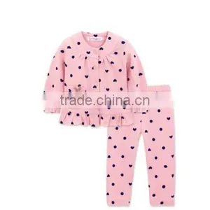 New Design 100% Cotton Pajama Sleepwear for Children,flower Printing Fabric for Pajama Children thumbnail-5