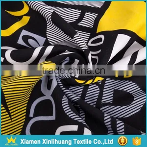 New Product Comfortable 100 Polyester Digital Print Peach Skin Fabric for Mens Shorts thumbnail-3