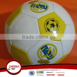 High Quality Hand Stitched Pvc Soccer Ball thumbnail-1