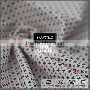 Fashionable 97% Cotton 3%Spandex Poplin Weave Shirt Fabric thumbnail-4