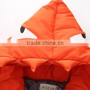 Hot Sale Kids Girls Designer Cotton Quilted Thick Warm WinterJacket Down Feather Winter Coat thumbnail-6