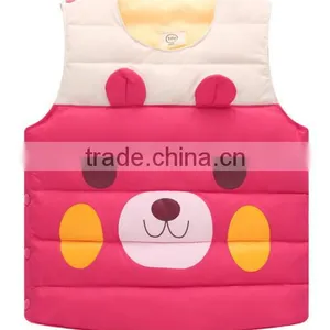 OEM Latest Fashion Lightweight Boys and Girls Winter Outer Duck Down Waistcoat thumbnail-4