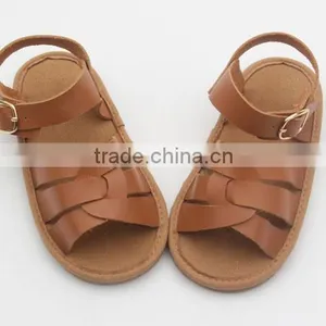2017 Handmade Lovely Rubber Soles Shoes Wholesale Kids Sandals China thumbnail-4