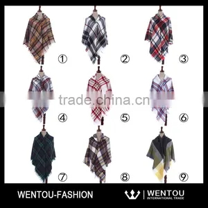 Wholesale Fashionable Tartan Plaid Scarf thumbnail-1