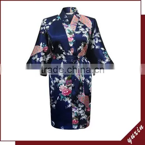 Robe Dubai Turkey Stock Woman Sleepwear / Kimono Bathrobe KS0007 thumbnail-1