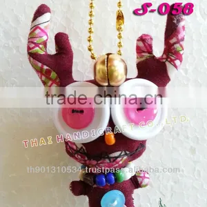 Monster Keychain Keyring String Accessories Bag Gifts thumbnail-1