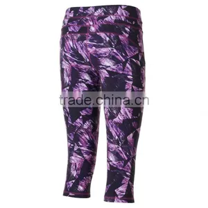 Colorful Yoga Pants Mature Tight Women Legging thumbnail-2