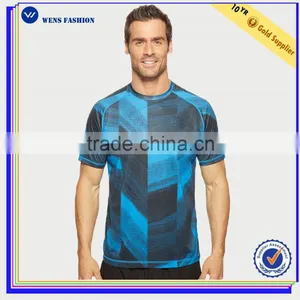 Factory Wholesale Custom T-Shirt Printing New Model Man Gym T-Shirt thumbnail-1