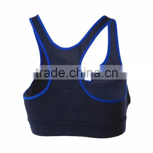 Factory Wholesale Custom Comfortable Dry Fit Fitness Bra Best Sports Bra thumbnail-6