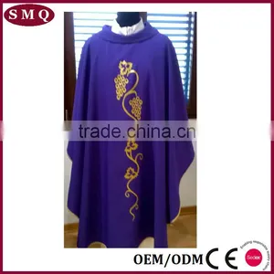 Hot Sale Good Quality Priest Attire Dalmatic Vestment Chasuble thumbnail-1