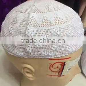 2017 New Muslim Hat Hat Handmade Cap Crochet Hat Cap Prayer Hat Islamic Hat Arabic Hat thumbnail-1
